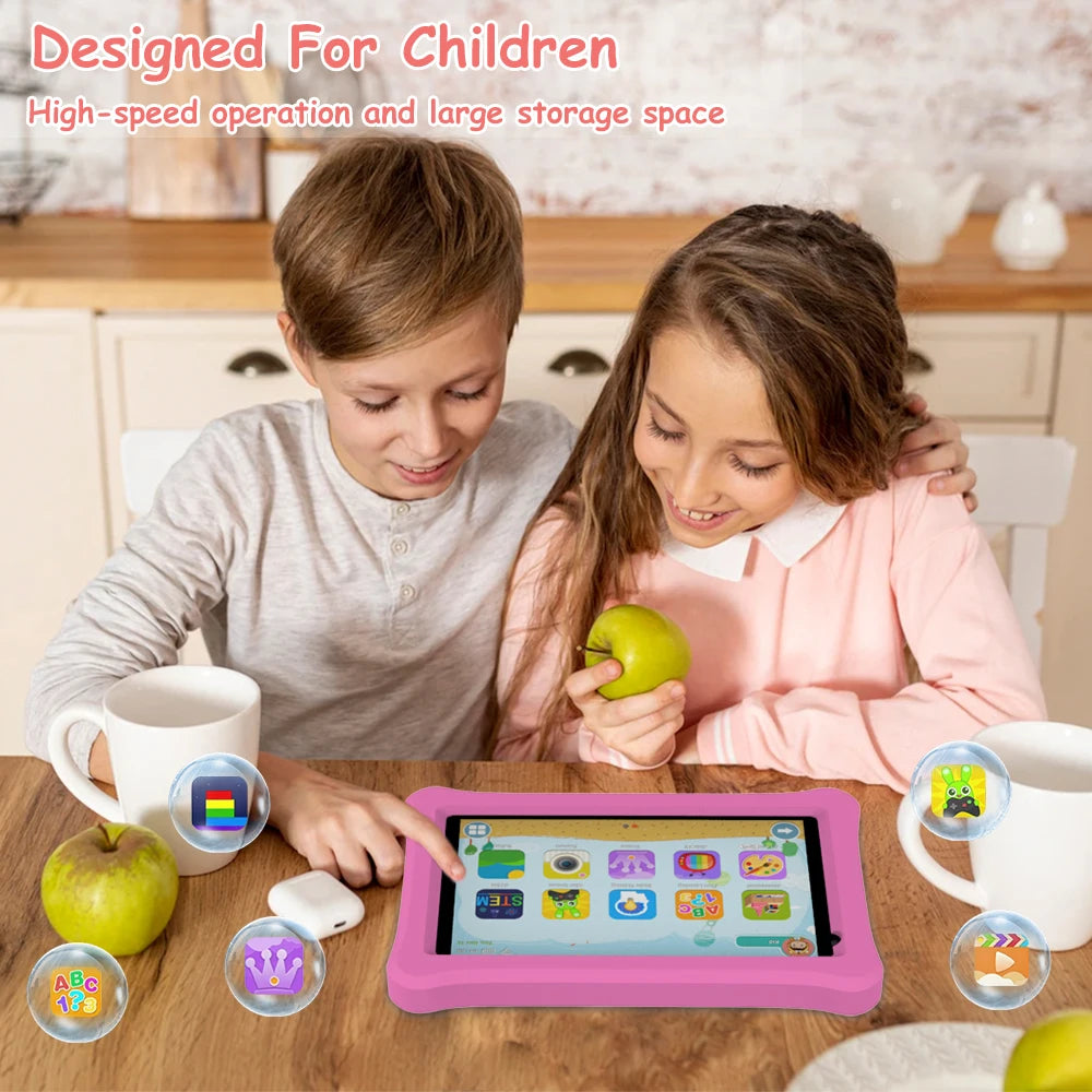 QPS Q2K Android Kid Tablet 7 inch 1GB RAM 16GB Rom 3000mAh  Children's educational learning tablet