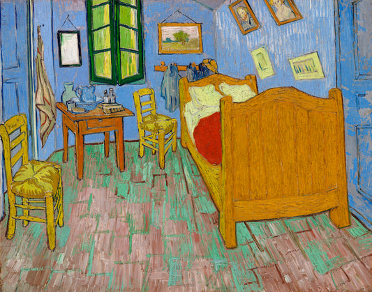 Vincent Van Gogh's - The Bedroom (1889)